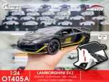  Mô hình xe Lamborghini Aventador Svj63 đánh lái được full open, mui xe có thể tháo rời 1:24 Miniauto DC24301 