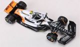  Mô hình xe đua McLaren 2023 Formula 1 Racing Car MCL60 Monaco tỉ lệ 1:43 Bburago OT43018 