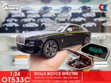  Mô hình xe Rolls Royce Spectre full open - có đèn - âm thanh tỉ lệ 1:24 Chezhi OT533 