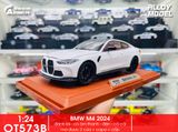  Mô hình xe BMW M4 2024 full open - đánh lái - có đèn - âm thanh full kính tỉ lệ 1:24 Alloy model OT573 