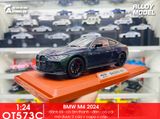  Mô hình xe BMW M4 2024 full open - đánh lái - có đèn - âm thanh full kính tỉ lệ 1:24 Alloy model OT573 