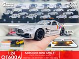  Mô hình xe dẫn đoàn đua F1 Mercedes Benz AMG GTR Safety car - full open - đánh lái - đèn - âm thanh tỉ lệ 1:24 Chezhi model OT600 
