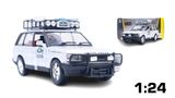  Mô hình xe Range Rover Expedition Silver Modelcar full open 1:24 Bburago OT615 