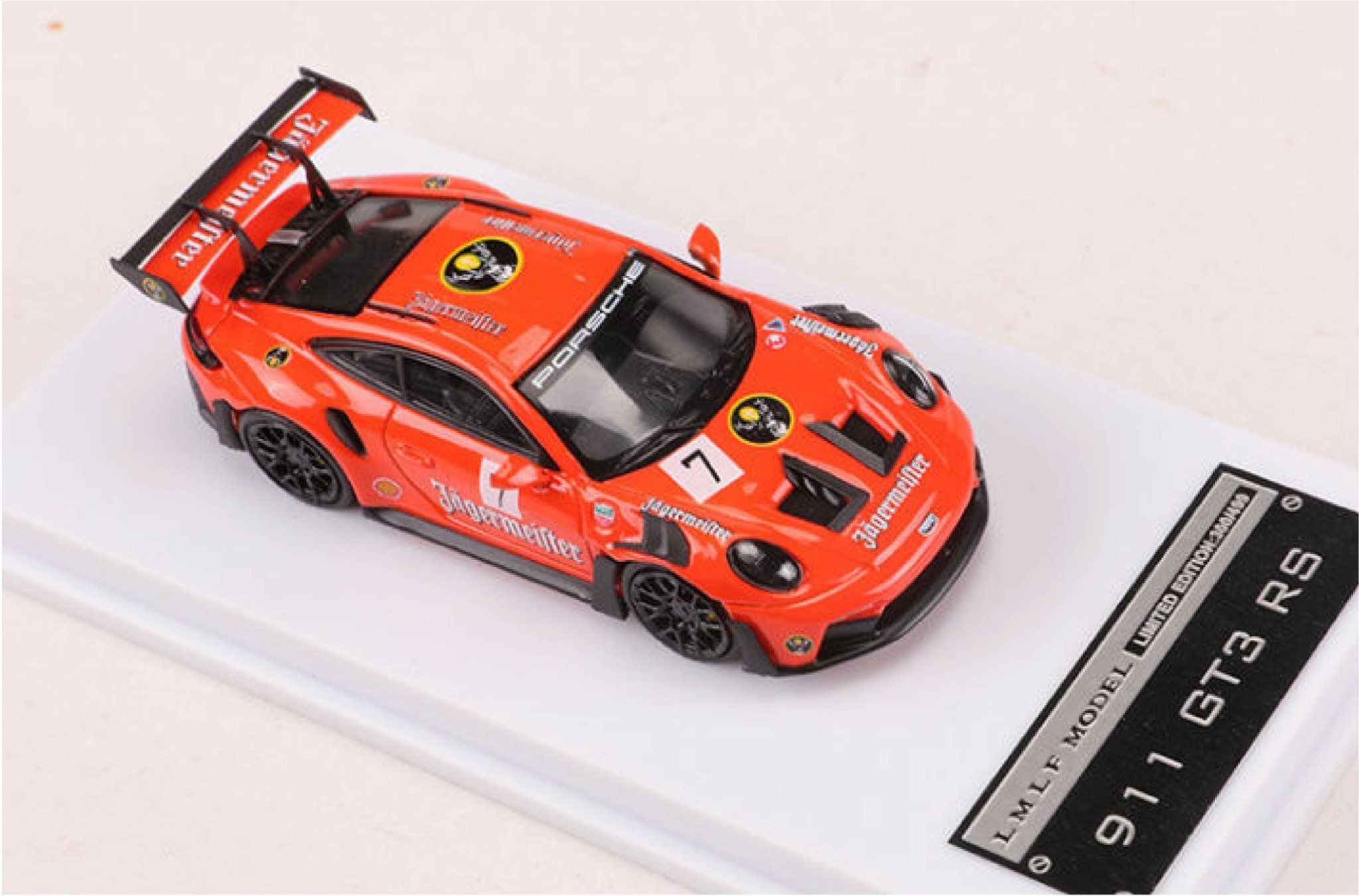  Mô hình xe Porsche 911(992) GT3 RS LMLF tỉ lệ 1:64 có đế và hộp mica LMLF OT64028 