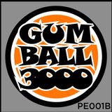  Sticker PET in chuyển nhiệt - hình ủi lên vải - nón - áo - quần series Gumball 3000 Autono1 PE001 