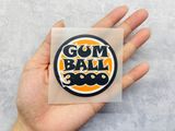  Sticker PET in chuyển nhiệt - hình ủi lên vải - nón - áo - quần series Gumball 3000 Autono1 PE001 