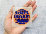 Sticker PET in chuyển nhiệt - hình ủi lên vải - nón - áo - quần series Gumball 3000 Autono1 PE001 