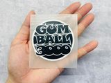  Sticker PET in chuyển nhiệt - hình ủi lên vải - nón - áo - quần series Gumball 3000 Autono1 PE001 