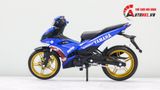  Mô hình xe Yamaha Exciter y15zr độ decal cá mập blue tỉ lệ1:12 Dealer D237H 