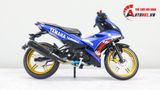  Mô hình xe Yamaha Exciter y15zr độ decal cá mập blue tỉ lệ1:12 Dealer D237H 