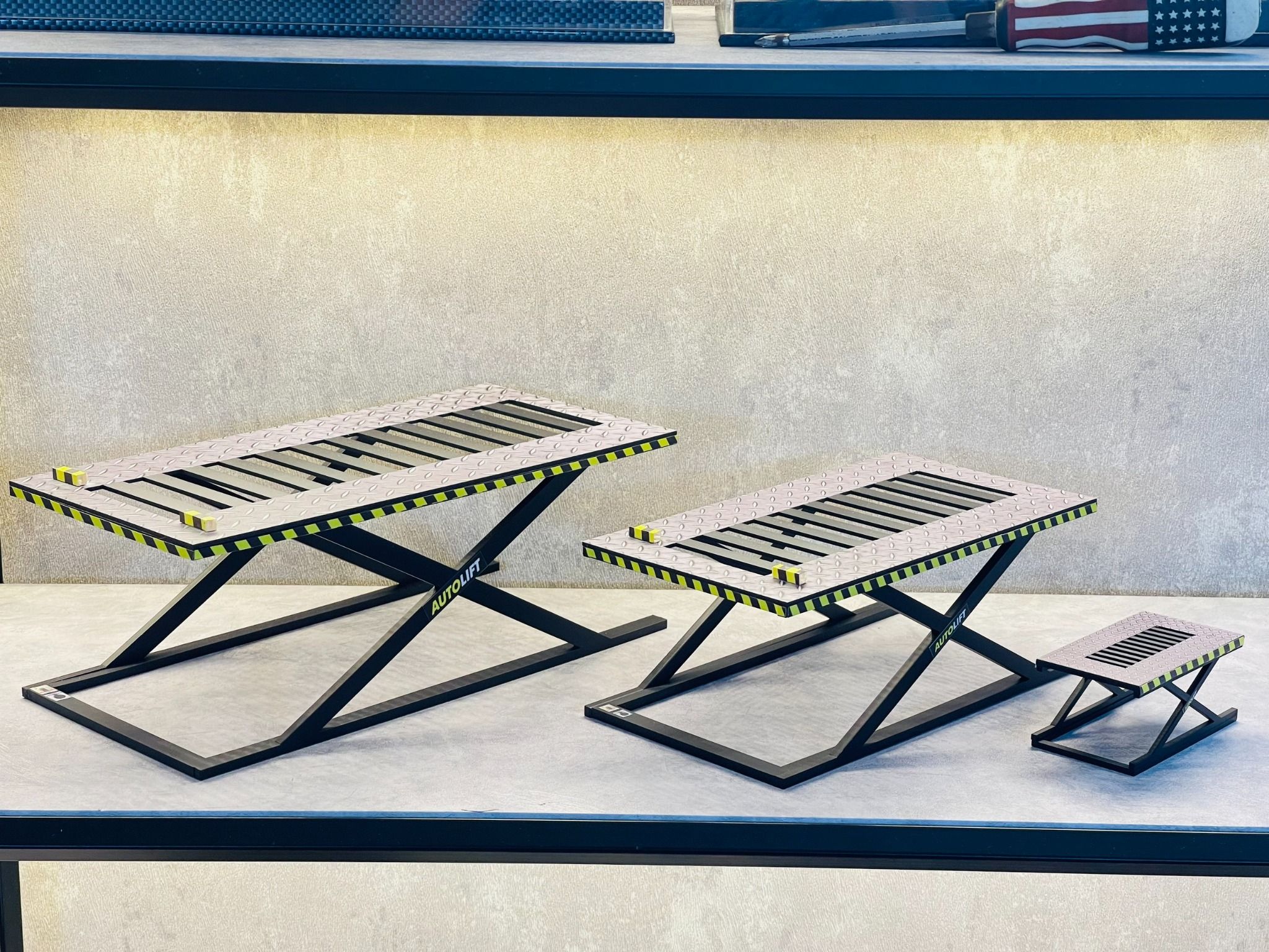  Phụ kiện bàn nâng xe mô hình bằng mica tỉ lệ 1:24 - 1:18 - 1:64 Autono1 PK476 