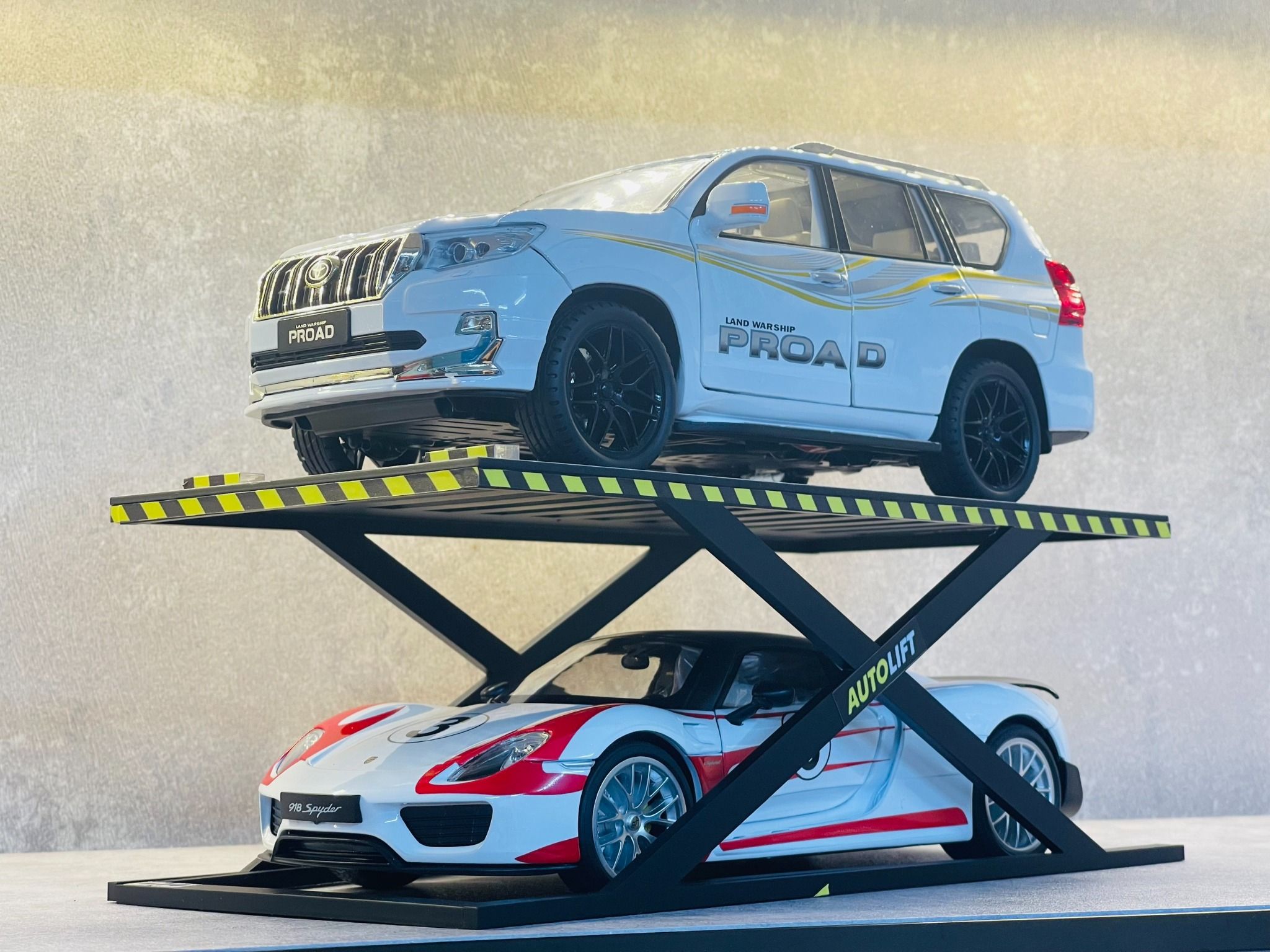  Phụ kiện bàn nâng xe mô hình bằng mica tỉ lệ 1:24 - 1:18 - 1:64 Autono1 PK476 