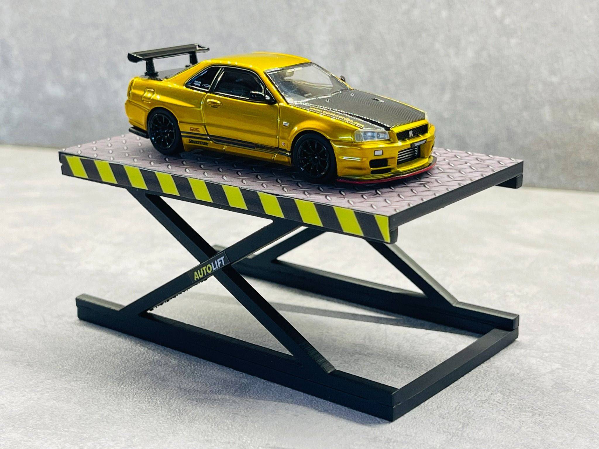  Phụ kiện bàn nâng xe mô hình bằng mica tỉ lệ 1:24 - 1:18 - 1:64 Autono1 PK476 