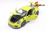  Mô hình xe Porsche 911 GT3 RS 2016 mở được hai cửa,capo trước, đánh lái được 1:24 Welly 5386 