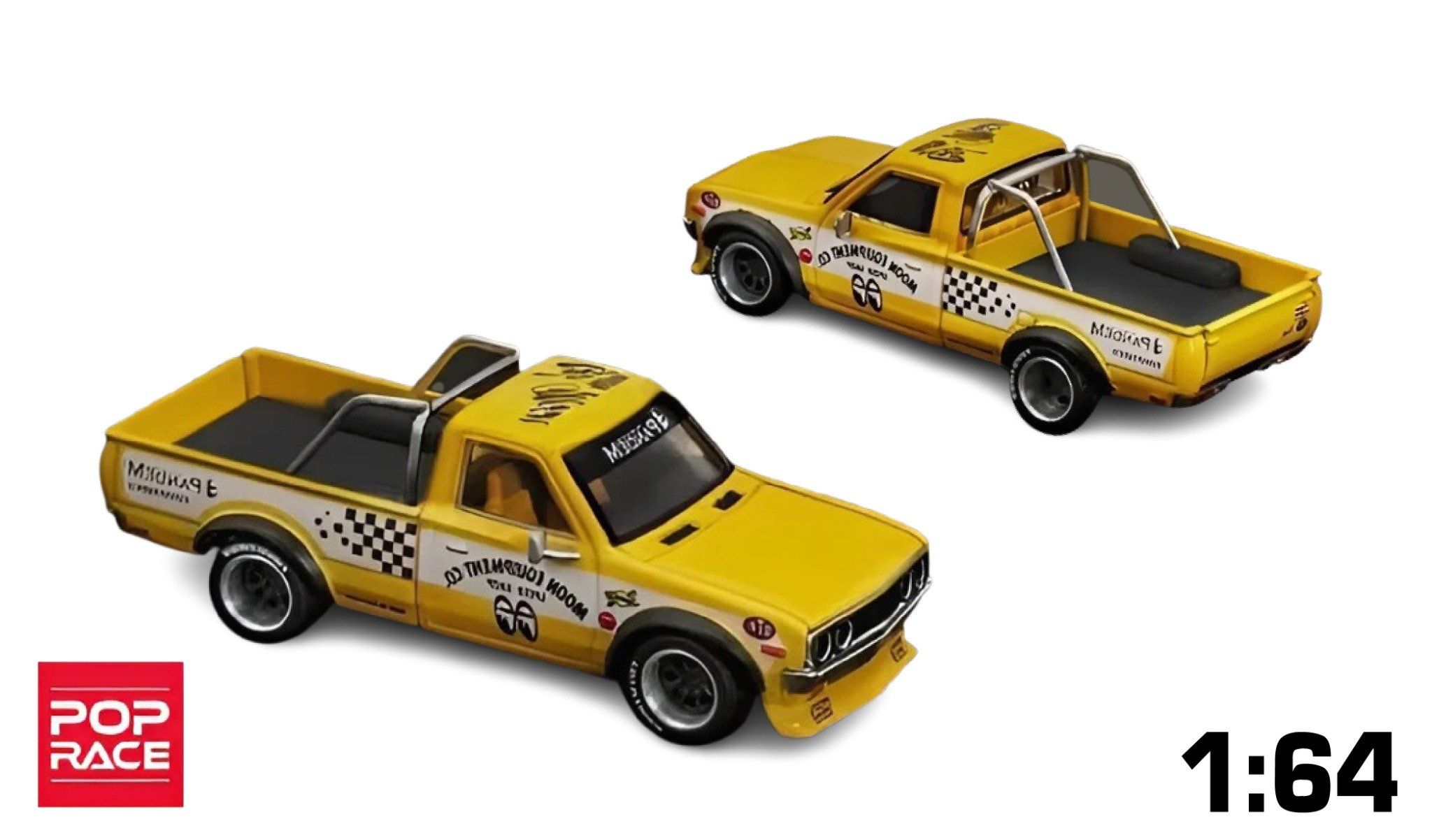  Mô hình xe Pandem Datsun 620 - Mooneyes tỉ lệ 1:64 Poprace PR640250 