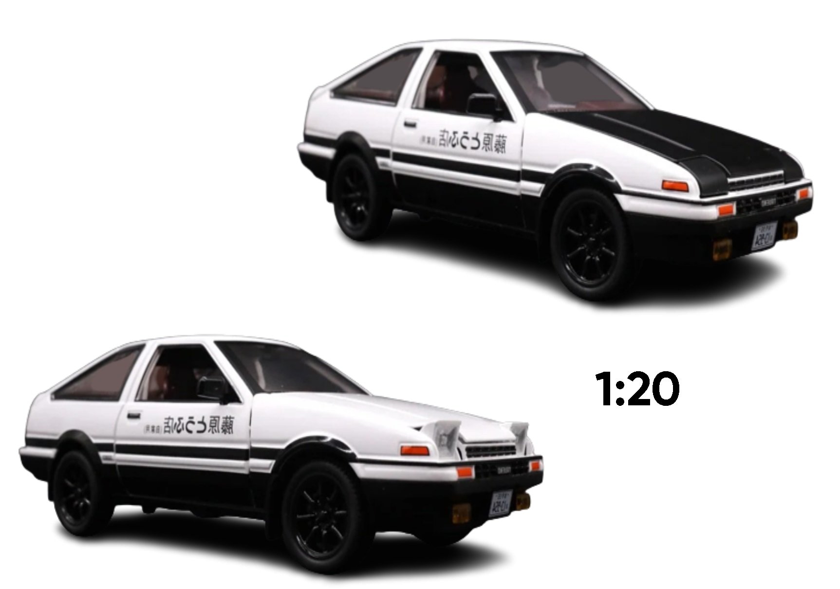  Mô hình Toyota AE86 1:20 Miniauto OT400 