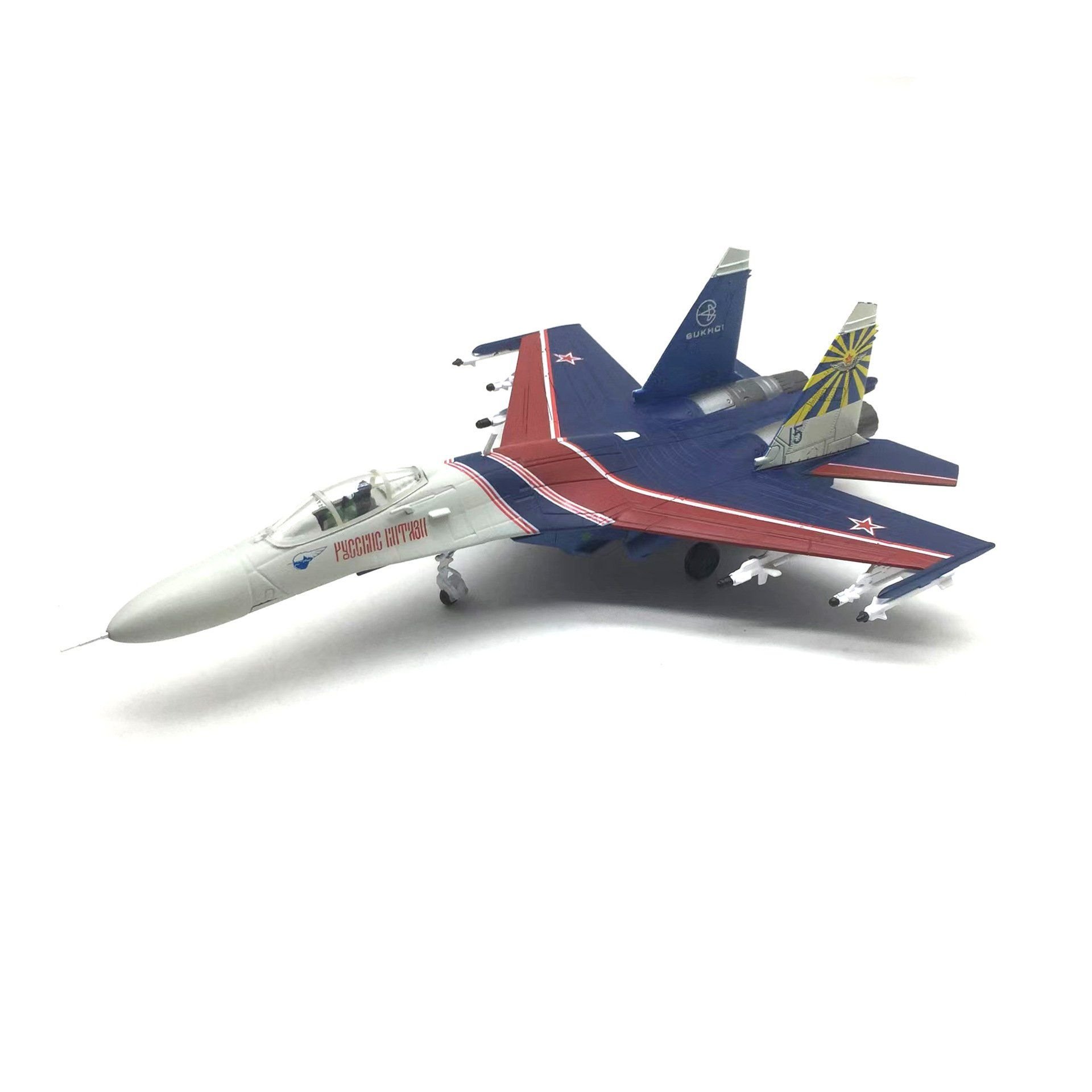  Mô hình máy bay chiến đấu Russia USSR 1987 SuKhoi 27 tỉ lệ 1:100 Ns models MBQS044 