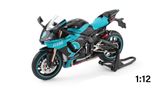  Mô hình xe Yamaha R1M Petronas tỉ lệ 1:12 Jiaye Model MT056 