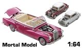  Mô hình xe Mercedes-Benz 300D mui trần tỉ lệ 1:64 Mortal OT64391 