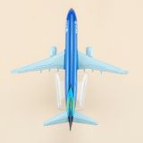  Mô hình máy bay Thailand Nok Boeing B737 HS-DJJ Blue 16cm MB16054 