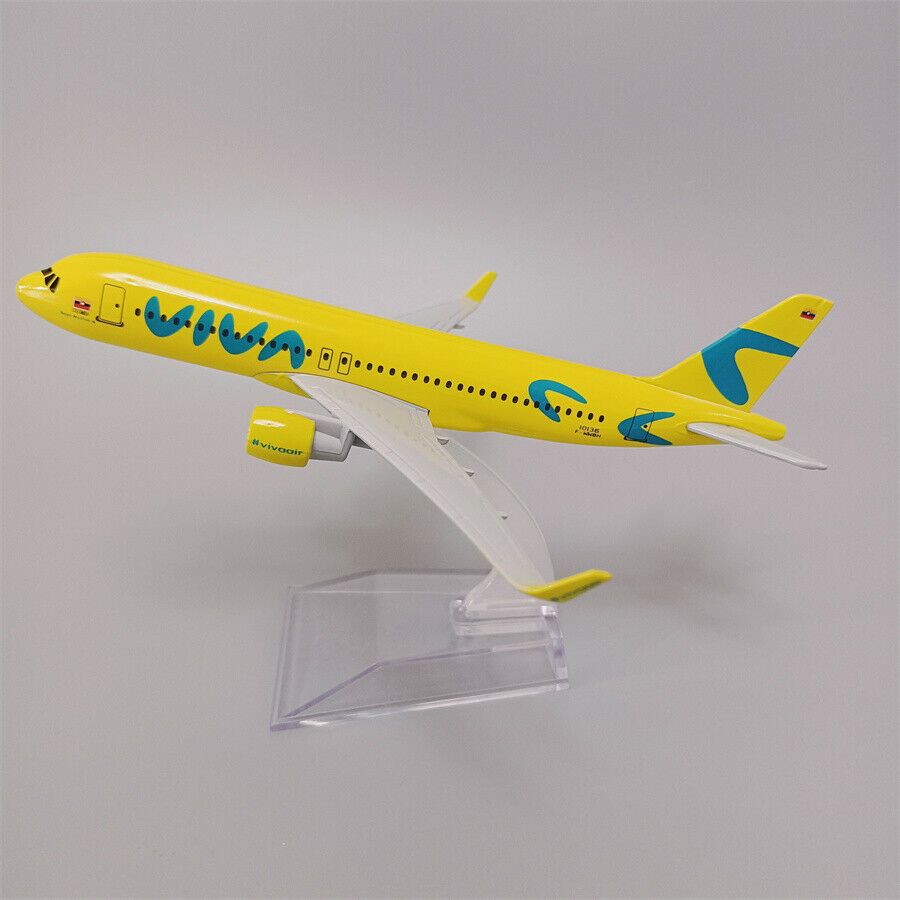  Mô hình máy bay Columbia Viva Air HK-5360 Airbus A320 16cm MB16147 