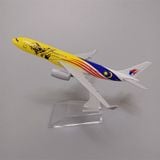  Mô hình máy bay Malaysia Airlines Tiger Airbus A330 kích thước 16cm MB16187 