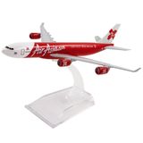  Mô hình máy bay Air Asia Capa best new airline Airbus A340-A330 16cm MB16144 