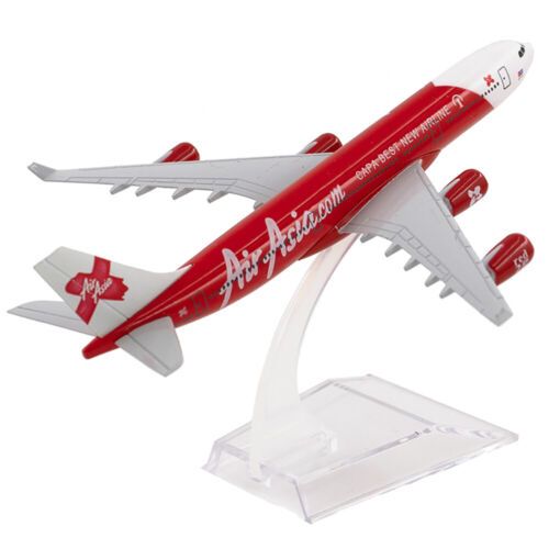 Mô hình máy bay Air Asia Capa best new airline Airbus A340-A330 16cm MB16144