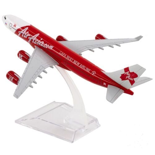 Mô hình máy bay Air Asia Capa best new airline Airbus A340-A330 16cm MB16144