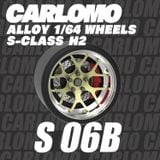  Phụ kiện độ bánh cho xe mô hình Carlomo Wheels S-Class kích thước 9,5mm bằng kim loại tỉ lệ 1:64 Carlomo S0 