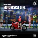  Mô hình nhân vật figure nữ kèm xe mô tô Ducati tỉ lệ 1:64 MoreArt MO642051 