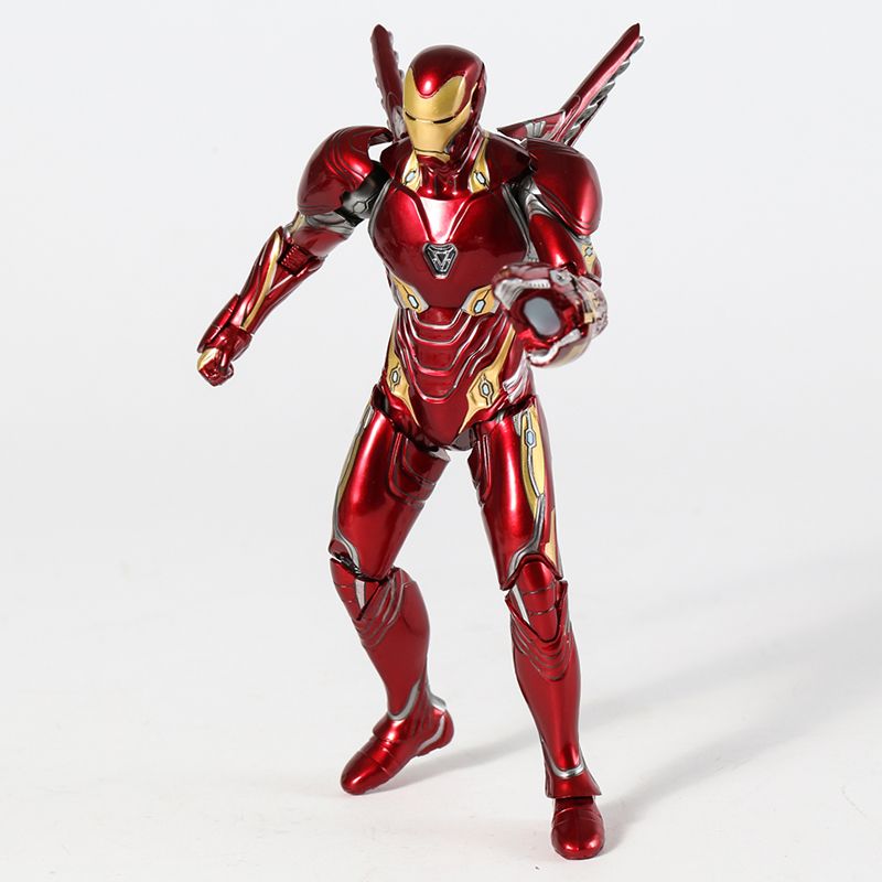  Mô hình nhân vật Marvel Iron man người sắt MK50 Mark L Avengers Infinite war kèm phụ kiện SHF tỉ lệ 1:10 18CM ZD Toys FG264 