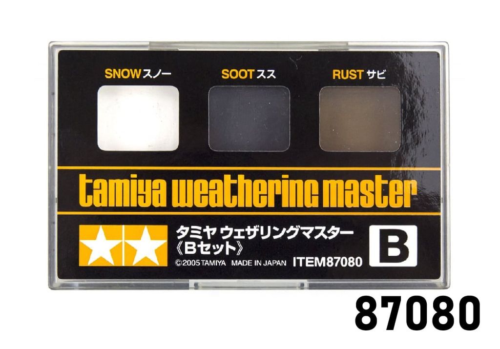 SET DỤNG CỤ BỘT ĐÁNH TẠO HIỆU ỨNG CHO XE MÔ HÌNH TAMIYA PK302