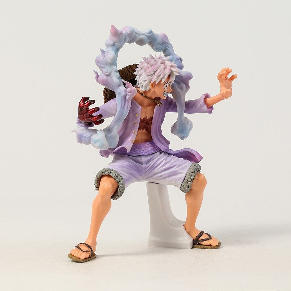 Mô hình figure Luffy Gear 5 Đứng Trên Rồng  Tóc Trắng  Đèn  Taki Shop