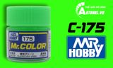  Lacquer c175 flourescent green sơn mô hình màu xanh lá neon 10ml Mr.Hobby C175 