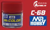  Lacquer c68 red madder sơn mô hình màu đỏ 10ml Mr.Hobby C68 