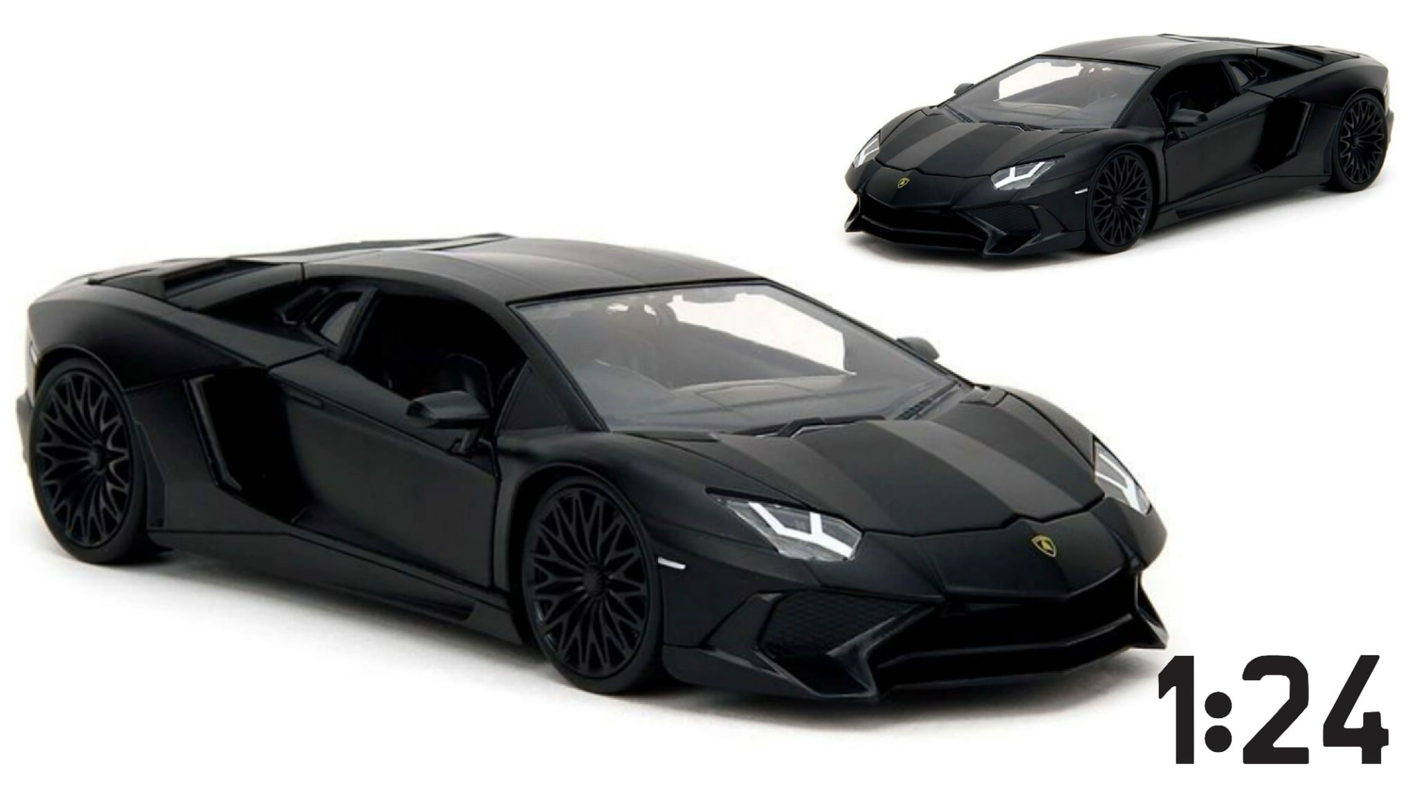  Mô hình xe Fast & Furious Shaw's Lamborghini Aventador tỉ lệ 1:24 Jada Toys 36152 