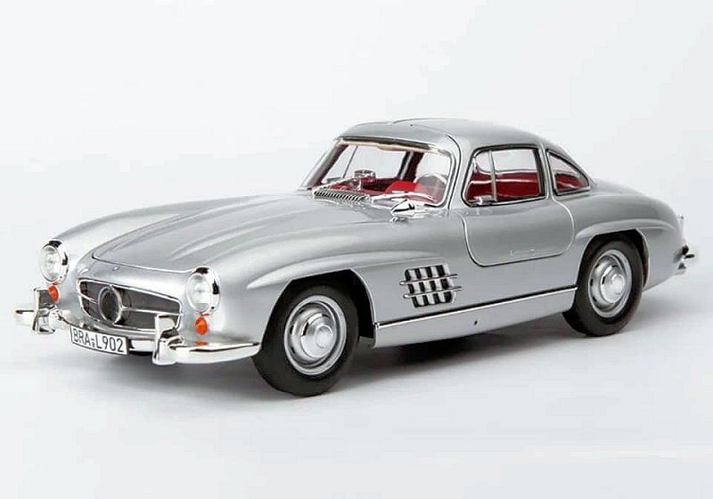 MÔ HÌNH XE MERCEDES BENZ 300SL 1954 SILVER 1:18 NOREV 8026