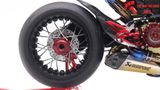  Mô hình xe cao cấp Ducati 1199 Panigale Cafe Racer Grey Red cao cấp nồi khô ghi đông mâm căm 1:12 Tamiya D201 