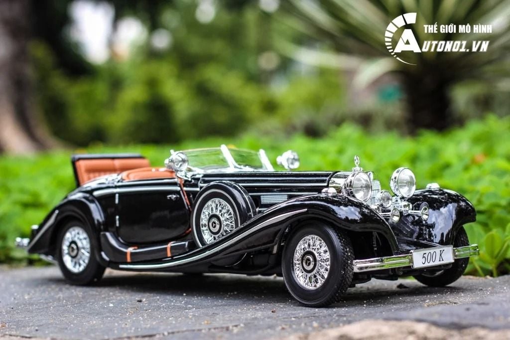  Mô hình xe Mercedes Benz 500k Typ Special Roadster 1936 tỉ lệ 1:18 Maisto 36862 OT18015 