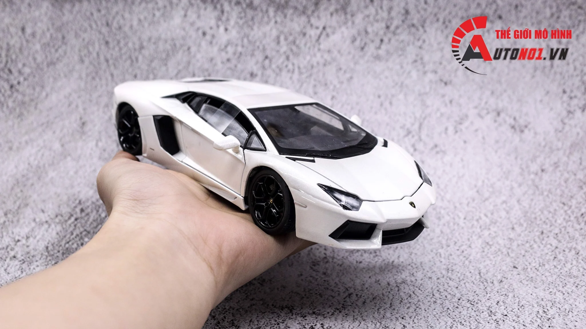  Mô hình xe Lamborghini Aventador Lp700-4 1:24 Welly 4650 