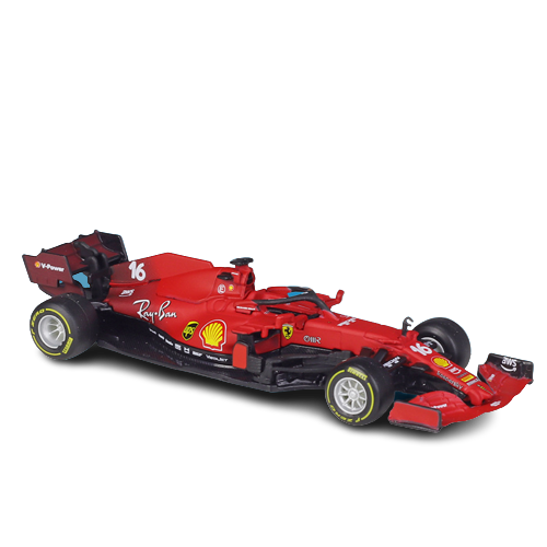  Mô hình xe đua F1 Ferrari Sf21 C.Leclerc #16 1:43 Bburago 8201 