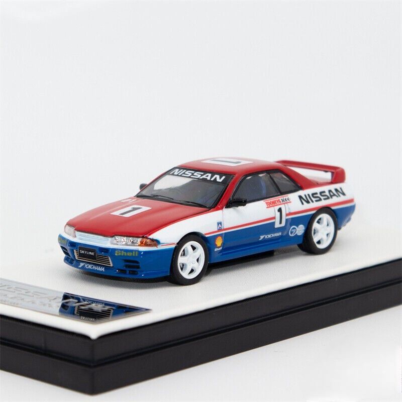  Mô hình xe Nissan GTR R32 BATHURST 1991-1992 #1 tỉ lệ 1:64 Time Micro TM644114 