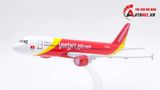  Mô hình máy bay VietJet Air VN-A668 Airbus A320 16cm MB16139 