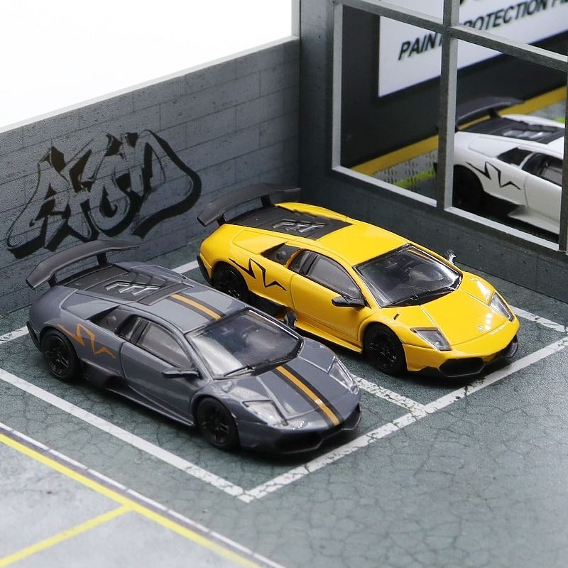  Mô hình xe Lamborghini LP670-4 SV 1:64 MaxWell hộp mica 