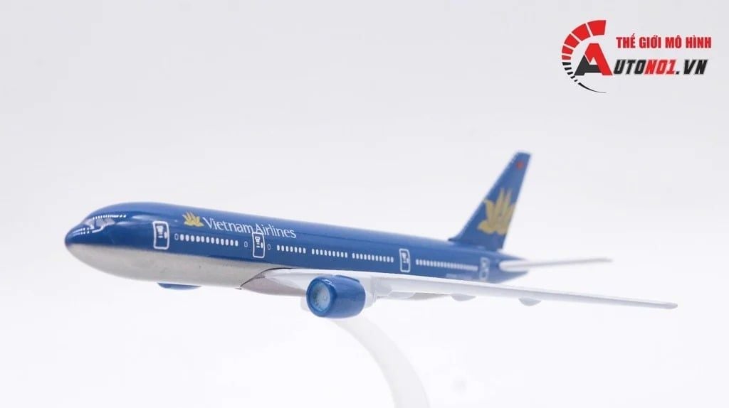  Mô hình máy bay Vietnam Airlines Boeing B777-200ER 16cm MB16076 