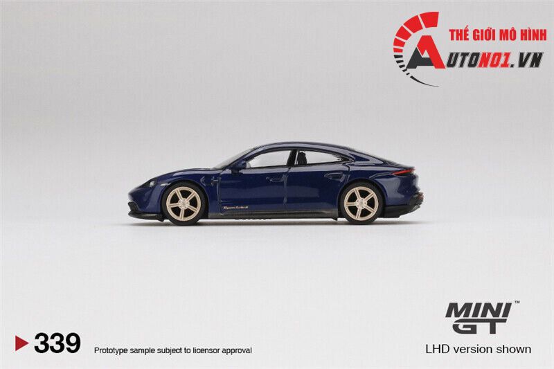  Mô hình xe Porsche Taycan Turbo S 1:64 Minigt 