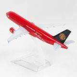  Mô hình máy bay Malaysia Air Aisia Manchester United Airbus A320 16cm MB16148 