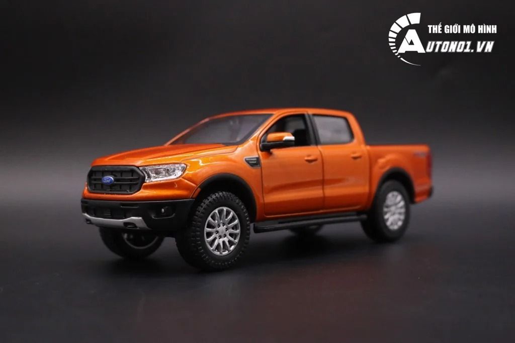  Mô hình xe Ford Raptor Ranger 1:27 mở được 2 cửa Maisto 7032 