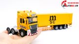  Xe mô hình container chở hàng 1:50 jingbang 7877 